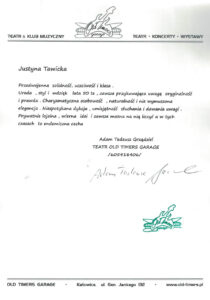 Teatr Old Timers Garage